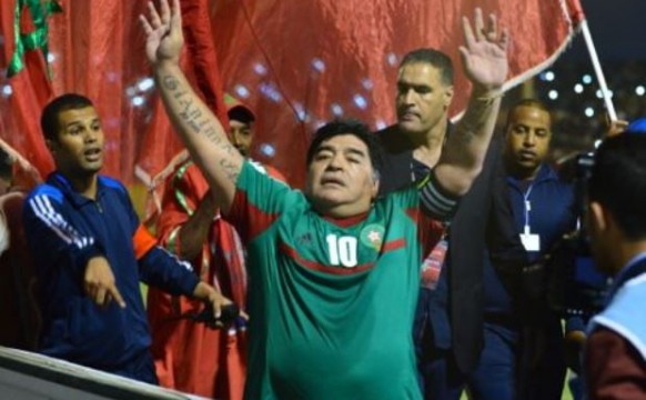Maradona passera sa lune de miel à Marrakech.