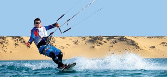 Le kitesurf au service du tourisme à Dakhla